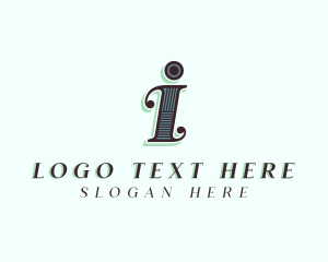 Stylish Business Letter I logo design