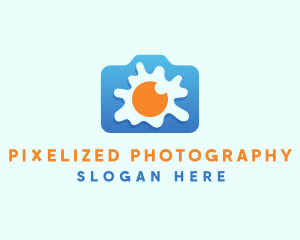 Egg Camera Photography logo design