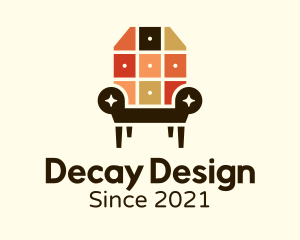 Interior Design Armchair logo design