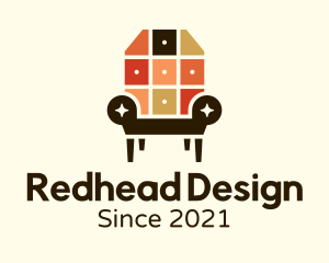 Interior Design Armchair logo design