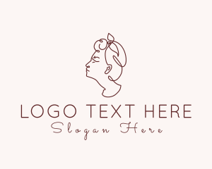 Monoline Turban Woman logo