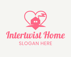 Heart Cozy Home logo design