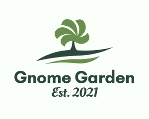 Tree Plant Gardening  logo design