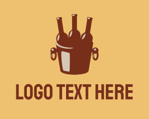 Brown Beer Bucket logo