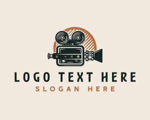 Vintage Film Camera logo design