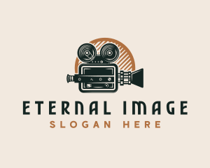 Vintage Film Camera logo design