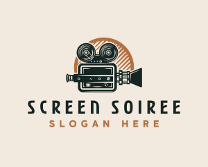 Vintage Film Camera logo design