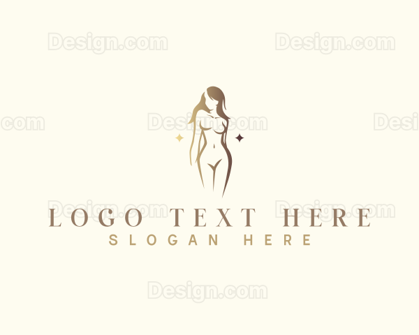 Elegant Woman Sexy Body Logo