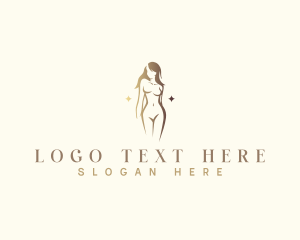 Elegant Woman Sexy Body logo design