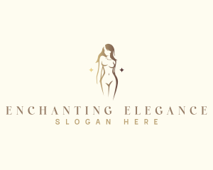 Elegant Woman Sexy Body logo design
