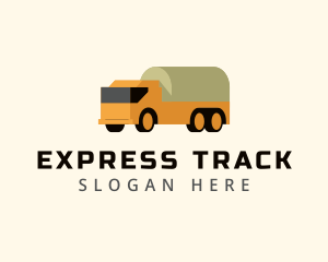 Logistics Tank Truck Transport logo design