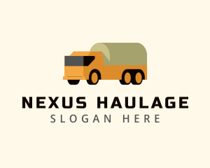 Logistics Tank Truck Transport logo design