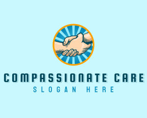 Helping Hand Care logo design