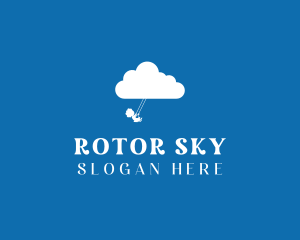 Child Cloud Sky logo design