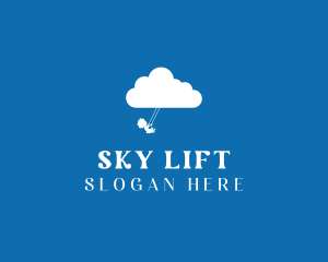 Child Cloud Sky logo design