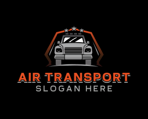 Transportation Pickup Truck logo design