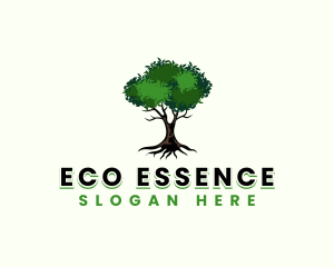 Eco Park Tree logo design