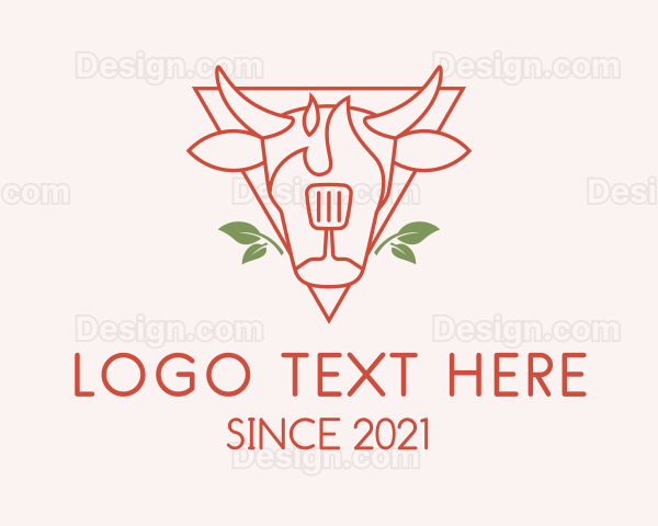 Grill Steak Butcher BBQ Logo