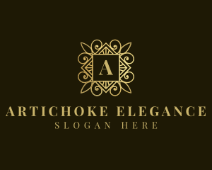 Elegant Decorative Ornamental logo design