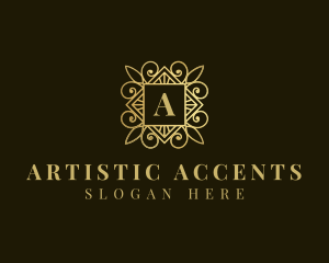 Elegant Decorative Ornamental logo design