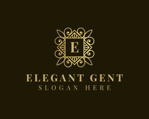 Elegant Decorative Ornamental logo design