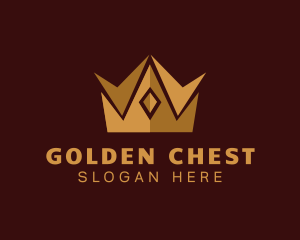 Golden Crown Pageant logo design