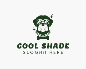 Fashion Shades Dog logo design