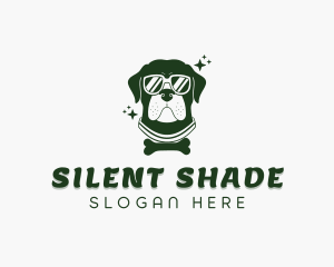 Fashion Shades Dog logo design