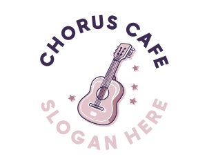 Pink Popstar Guitar logo