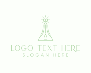 Church Cross Religion logo design