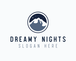 Night Summit Badge logo design