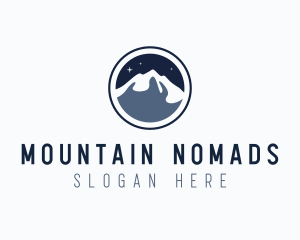 Night Summit Badge logo design