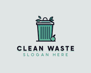 Garbage Trash Disposal  logo design