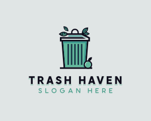 Garbage Trash Disposal  logo design