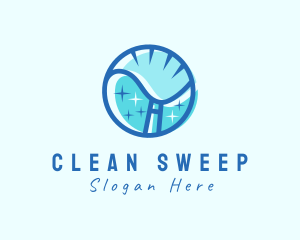 Sanitation Cleaning Broom logo