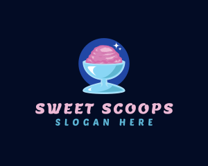 Sorbet Gelato Ice Cream logo design