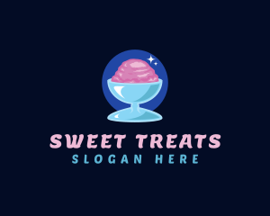 Sorbet Gelato Ice Cream logo design