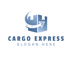 Cargo Box Logistics logo design