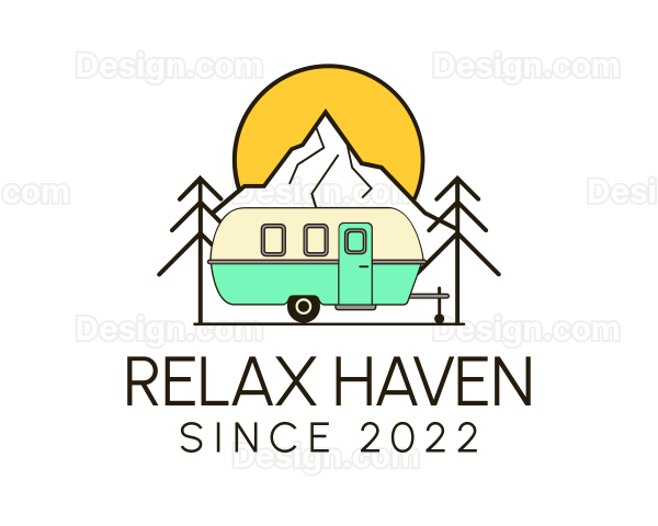 Vacation Adventure Campervan Logo