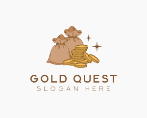 Gold Coin Sack logo