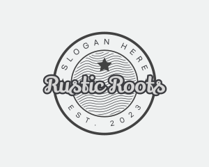 Retro Store Business logo design