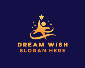 Human Dream Goal logo design