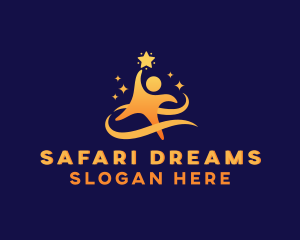 Human Dream Goal logo design