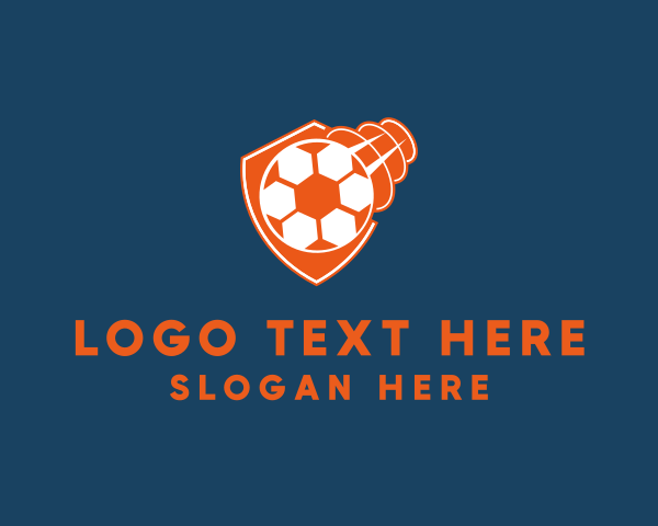 Soccer Tournament logo example 2