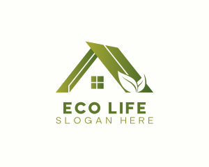 House Organic Leaves logo design