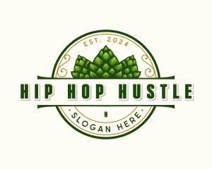 Hops Beer Microbrewery logo design