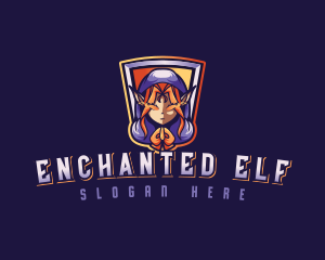 Arcade Elf Gaming Cosplay logo design