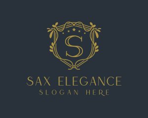 Premium Golden Elegant logo design