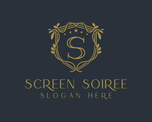 Premium Golden Elegant logo design