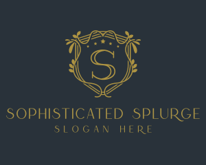 Premium Golden Elegant logo design